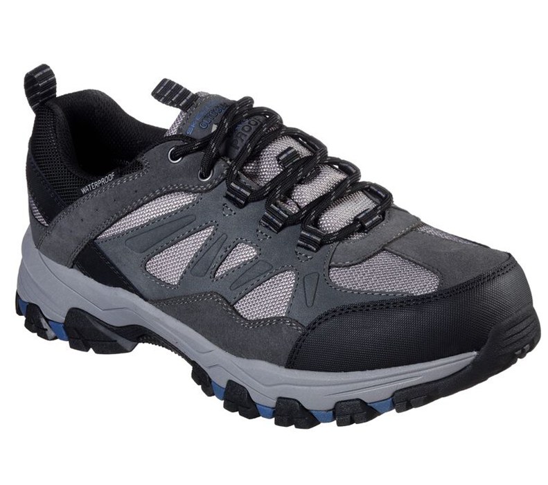 Skechers Relaxed Fit: Selmen - Enago - Mens Hiking Boots Grey [AU-DY4491]